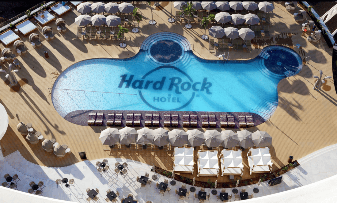 Hard Rock Hotel Teneriffa: 1 Woche für 967€ p.P. mit Frühstück, Flügen & Transfers im Frühjahr 2027